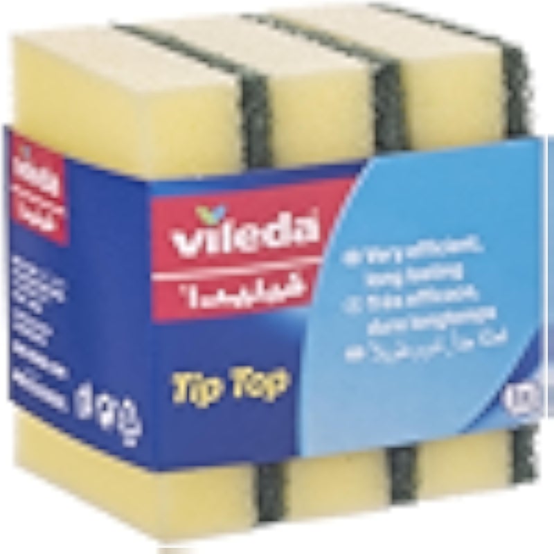 Vileda 4003790023996 Tip Top Sponge - 3 pcs